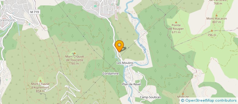 localisation de l'entreprise KOECHLIN BUSINESS MANAGEMENT  TOURRETTE-LEVENS