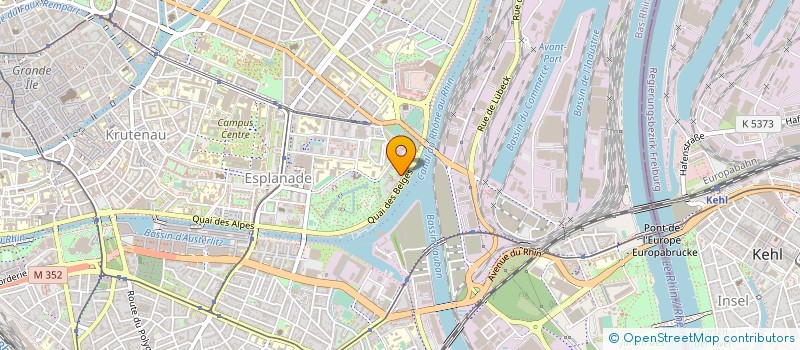 localisation de l'entreprise KOEJAC S A R L  STRASBOURG