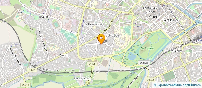 localisation de l'entreprise KOENIG à CAEN