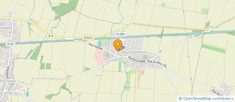 localisation de l'entreprise KOENIG BRUNO  MUNTZENHEIM