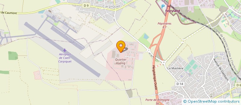 localisation de l'entreprise KOENIG ISOLATION à BRETTEVILLE-SUR-ODON