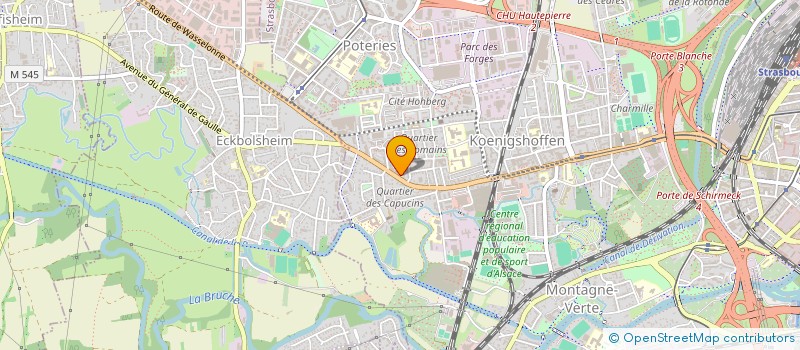 localisation de l'entreprise KOENIGSHOFFEN DEMAIN à STRASBOURG