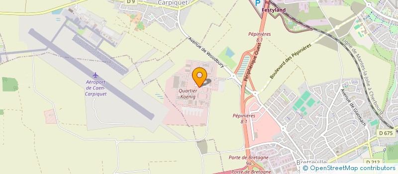 localisation de l'entreprise KOENIX  BRETTEVILLE-SUR-ODON