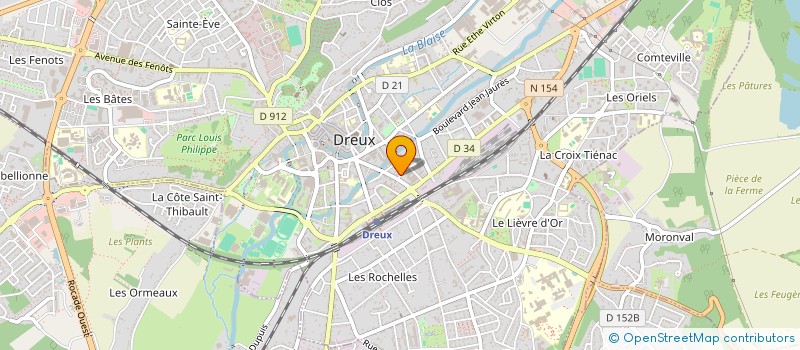 localisation de l'entreprise KOENOSIS à DREUX