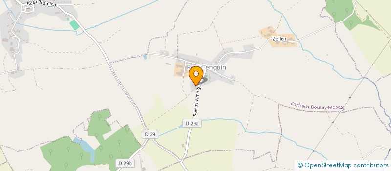 localisation de l'entreprise KOEROM  PETIT-TENQUIN