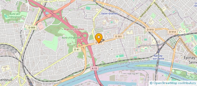 localisation de l'entreprise KOESIA-TRANSPORTS-LOGISTIQUES  ARGENTEUIL