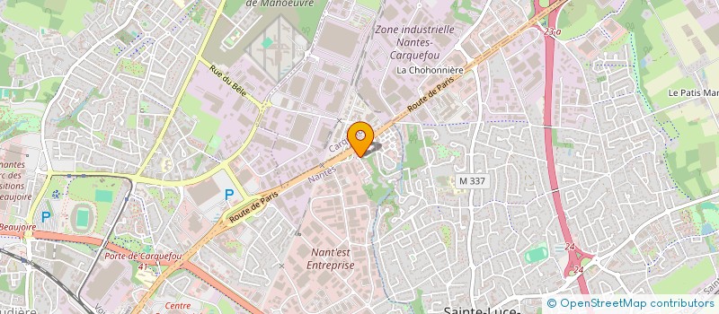 localisation de l'entreprise KOESIO CORPORATE TECHNOLOGIES à NANTES