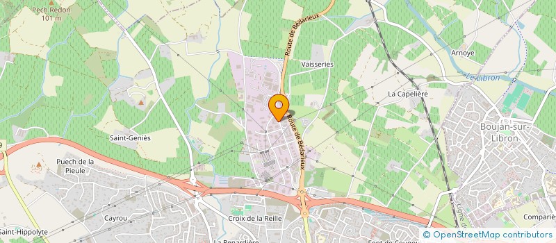 localisation de l'entreprise KOESIO MEDITERRANEE à BEZIERS