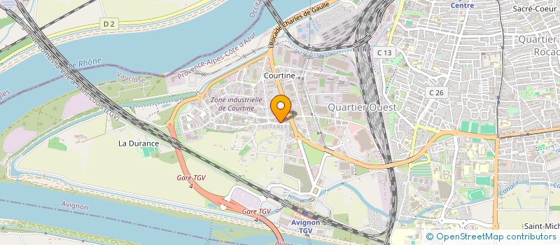 localisation de l'entreprise KOESIO PACA TELECOM  AVIGNON