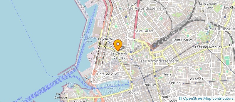 localisation de l'entreprise KOETARY à MARSEILLE