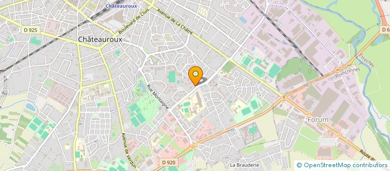 localisation de l'entreprise KOEUR DE LUMIERE à CHATEAUROUX