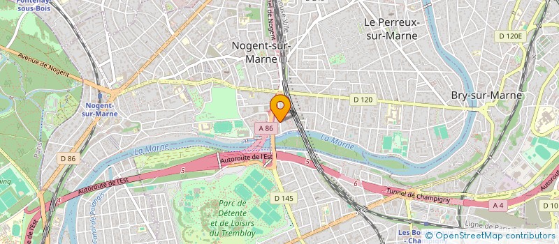 localisation de l'entreprise KOF à NOGENT-SUR-MARNE