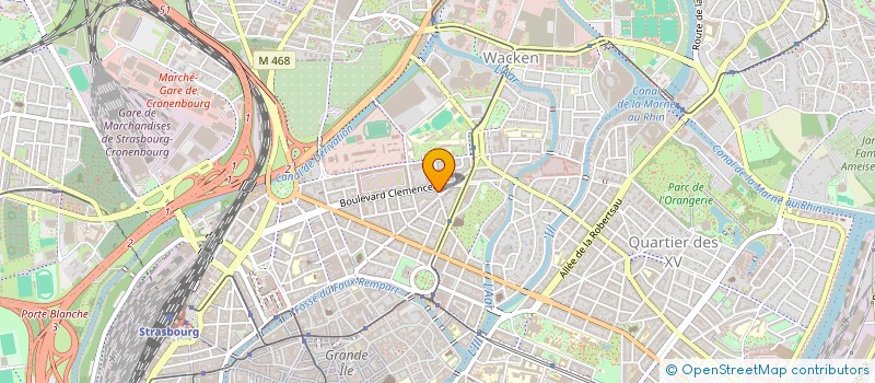 localisation de l'entreprise KOFA à STRASBOURG
