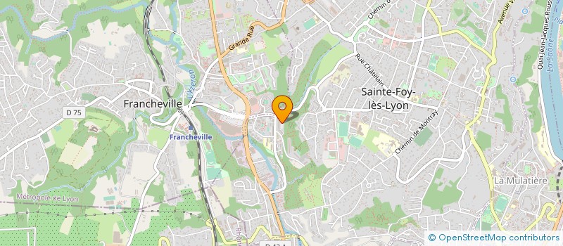 localisation de l'entreprise KOFFI PAINS à SAINTE-FOY-LES-LYON