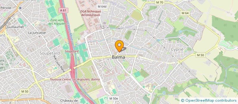 localisation de l'entreprise KOFMAN PATRIMOINE à BALMA