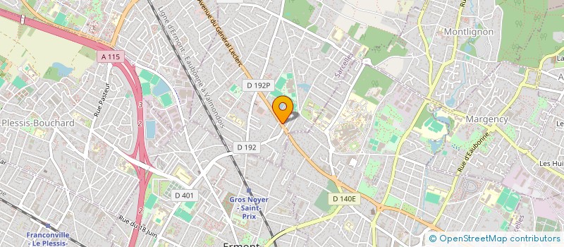 localisation de l'entreprise KOGUIS à SAINT-PRIX