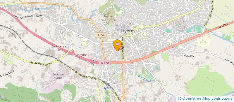 localisation de l'entreprise KOH TRAL à HYERES