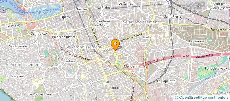 localisation de l'entreprise KOHAKU à MARSEILLE
