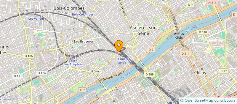 localisation de l'entreprise KOHAVA à NEUILLY-SUR-SEINE