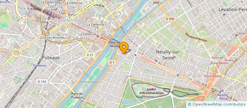 localisation de l'entreprise KOHD CAPITAL à NEUILLY-SUR-SEINE