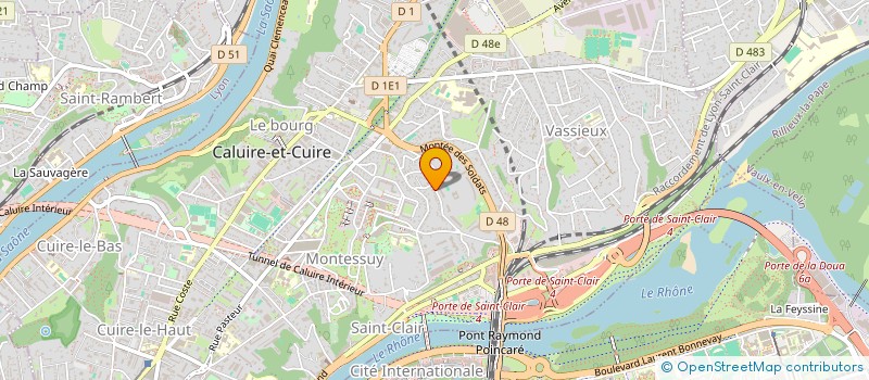 localisation de l'entreprise KOHELA  CALUIRE-ET-CUIRE