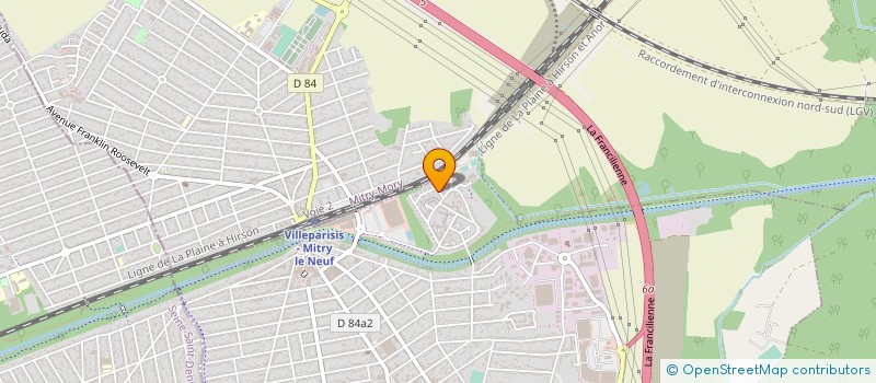 localisation de l'entreprise KOHESI  FACHES-THUMESNIL