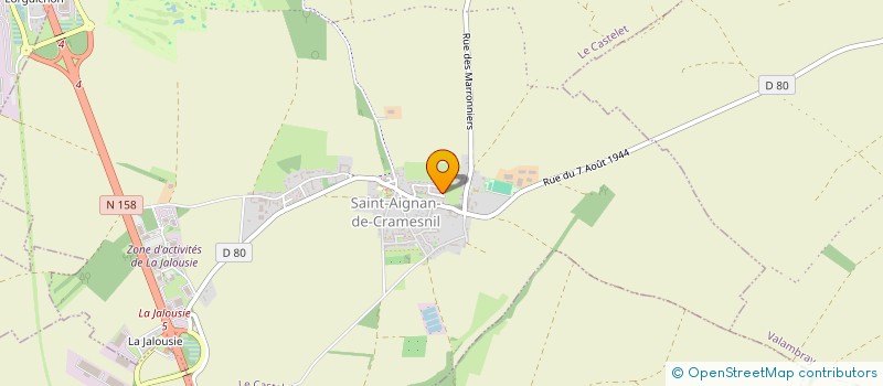 localisation de l'entreprise KOHESIA  LE CASTELET