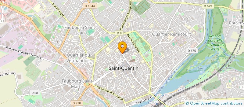 localisation de l'entreprise KOHINOOR  SAINT-QUENTIN