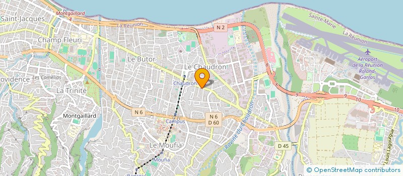 localisation de l'entreprise KOHJENTA à SAINT-DENIS
