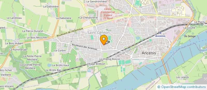 localisation de l'entreprise KOHUNLICH  ANCENIS-SAINT-GEREON