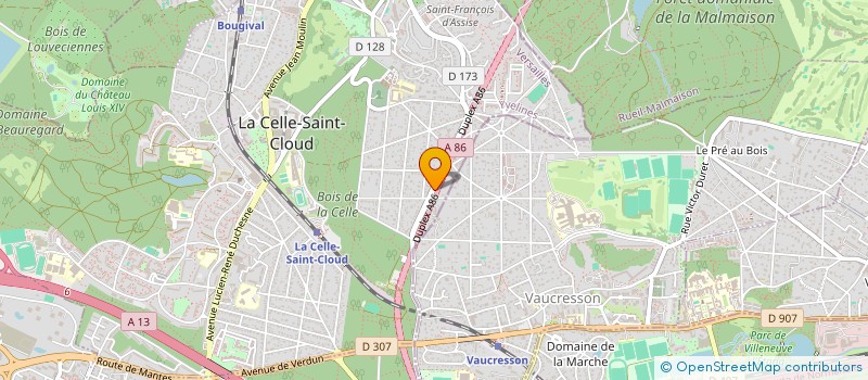 localisation de l'entreprise KOI CELLE  LA CELLE-SAINT-CLOUD