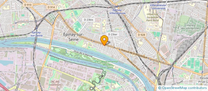 localisation de l'entreprise KOIMA SERVICES à EPINAY-SUR-SEINE