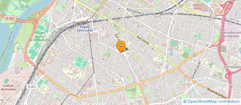 localisation de l'entreprise KOJAL à ANGERS