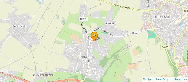 localisation de l'entreprise KOJANAHE  FONTAINE-LA-MALLET