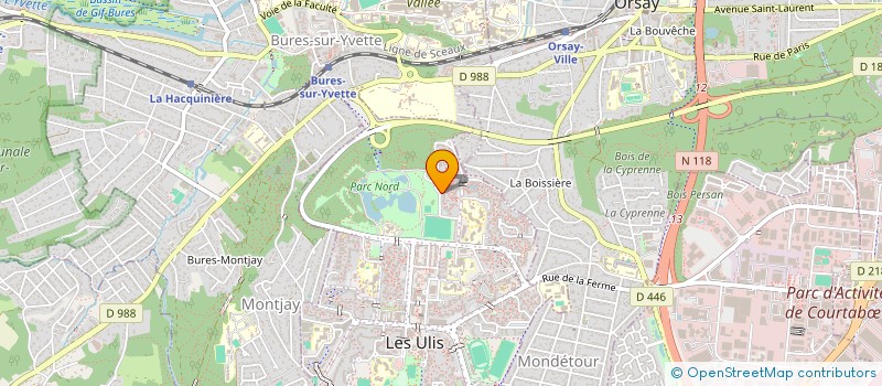 localisation de l'entreprise KOJIN à LES ULIS