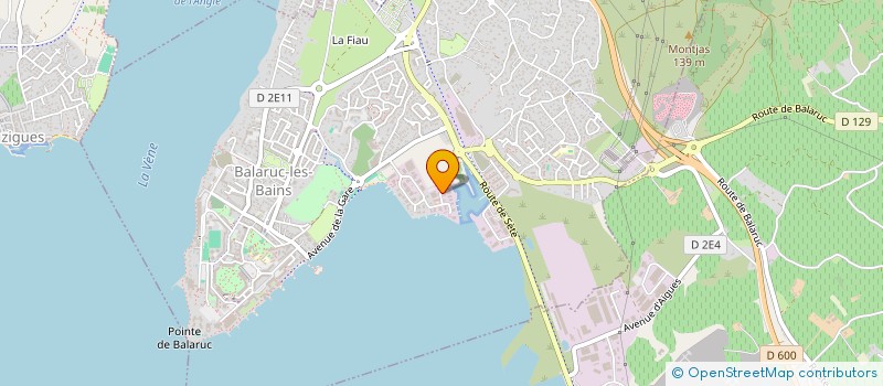 localisation de l'entreprise KOJIWAN RETROFIT NAUTIQUE à BALARUC-LES-BAINS