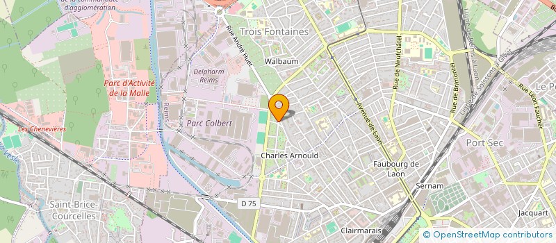 localisation de l'entreprise KOJU  REIMS