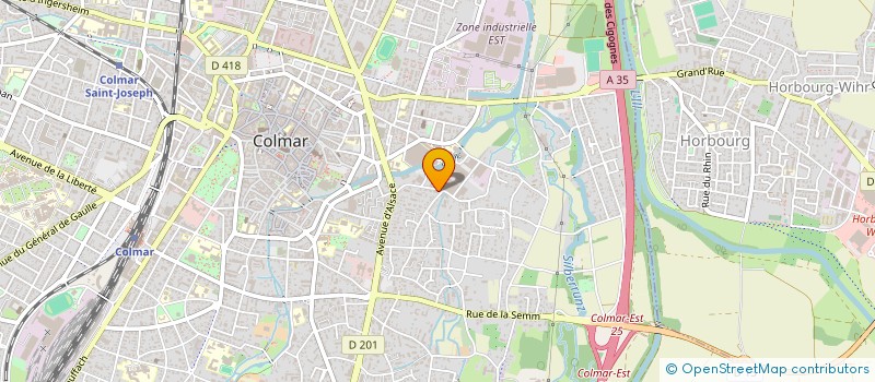 localisation de l'entreprise KOK à COLMAR