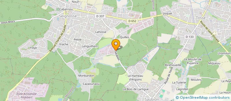 localisation de l'entreprise KOKA LA BOUTIQUE HOSSEGOR  BENESSE-MAREMNE