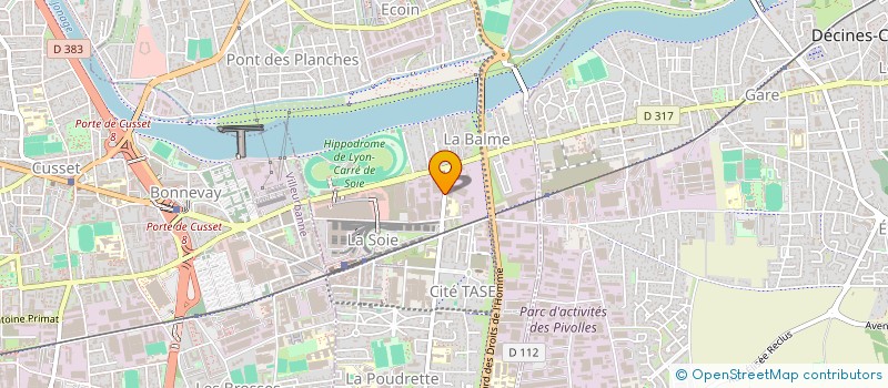 localisation de l'entreprise KOKCOL  VAULX-EN-VELIN