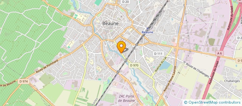 localisation de l'entreprise KOKI CHALON à BEAUNE