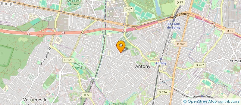 localisation de l'entreprise KOKLI'KO à ANTONY