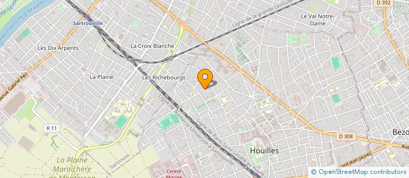 localisation de l'entreprise KOKLIKO  HOUILLES