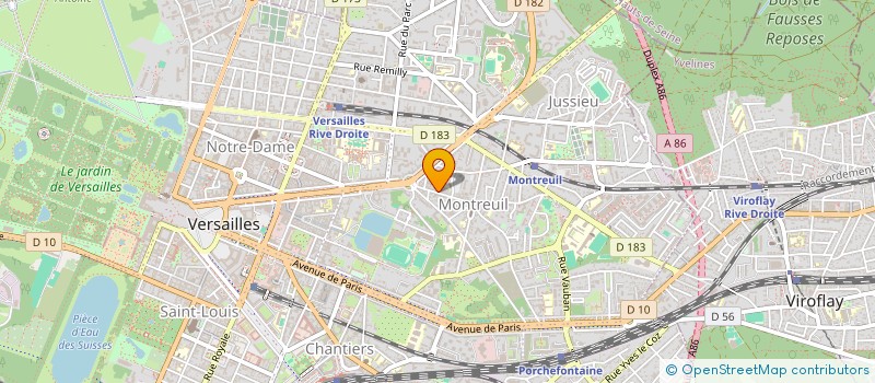 localisation de l'entreprise KOKLIKO à VERSAILLES