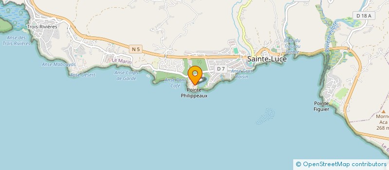 localisation de l'entreprise KOKO BEACH  SAINTE-LUCE