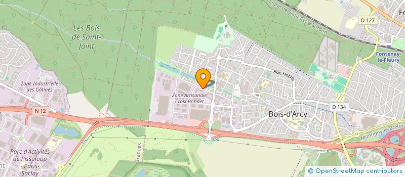 localisation de l'entreprise KOKO CLUB  BOIS-D'ARCY