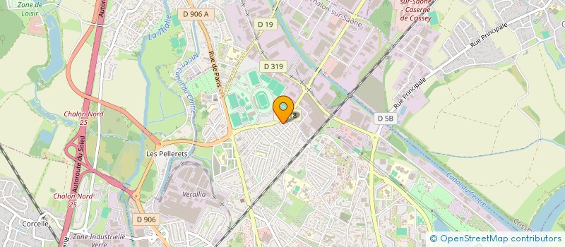 localisation de l'entreprise KOKO TAXI  CHALON-SUR-SAONE