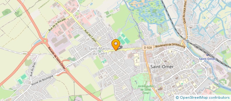 localisation de l'entreprise KOKOCINSKI CODEVILLE LMNP  SAINT-MARTIN-LEZ-TATINGHEM