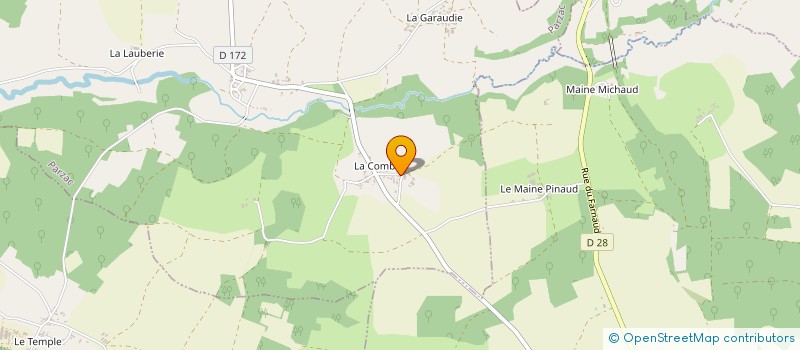 localisation de l'entreprise KOKONATI TIERS-LIEU à PARZAC