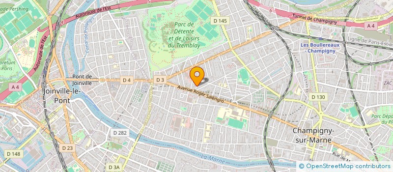 localisation de l'entreprise KOKORA MULTI SERVICES à CHAMPIGNY-SUR-MARNE